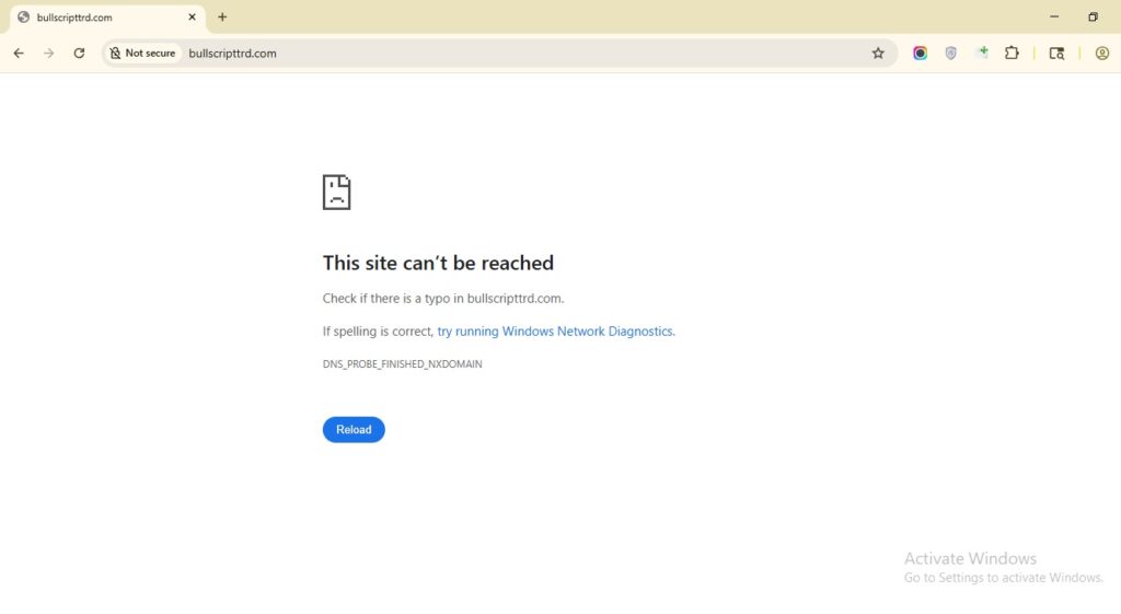 Bull-script-trade-website