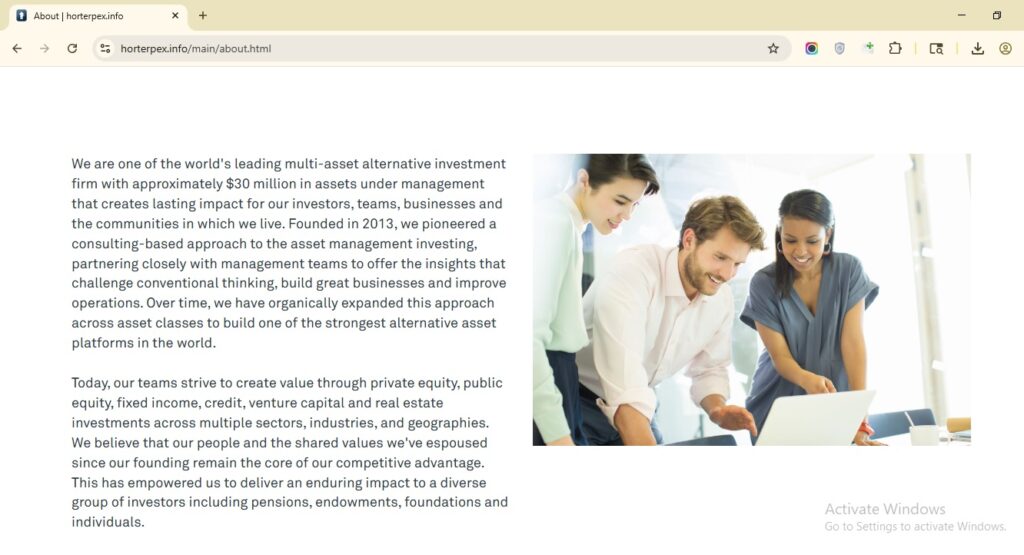 Horterpex Broker Review – Is It Safe or a Potential Scam? 2 Horterpex about details