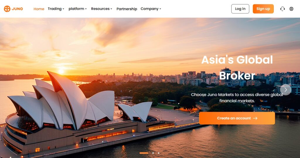Juno-Markets-official-website
