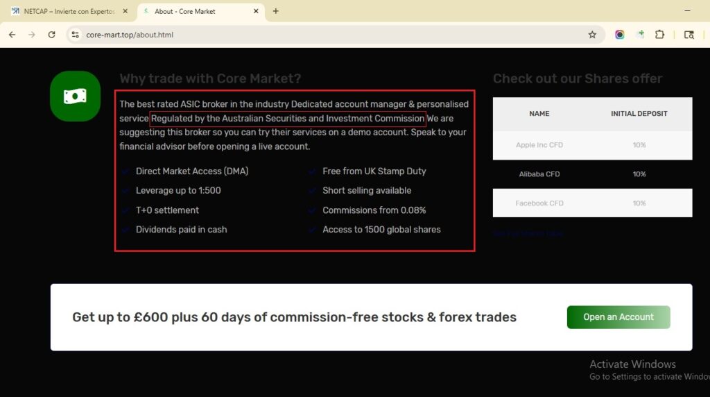 core-mart-regulation-claims