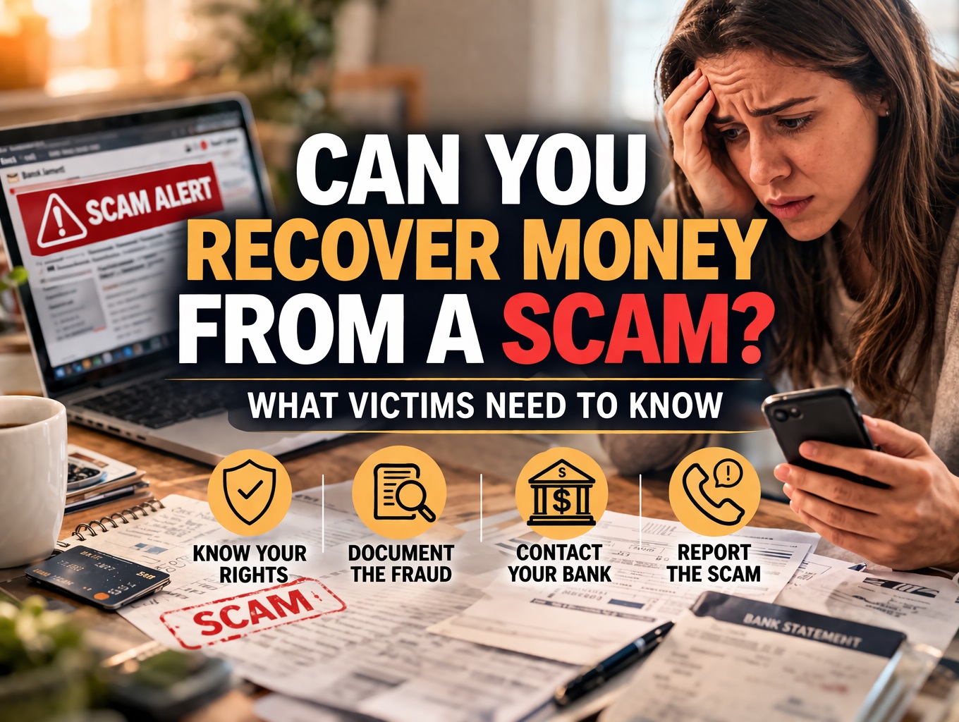 Can You Recover Money From a Scam? What Victims Need to Know