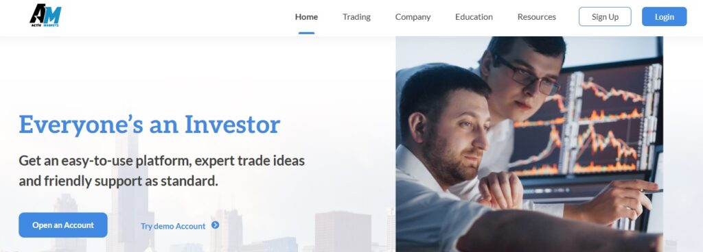 activ markets website