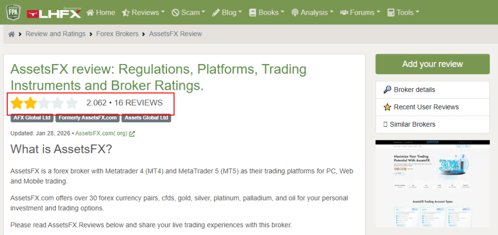 assetsfx forexpeacearmy