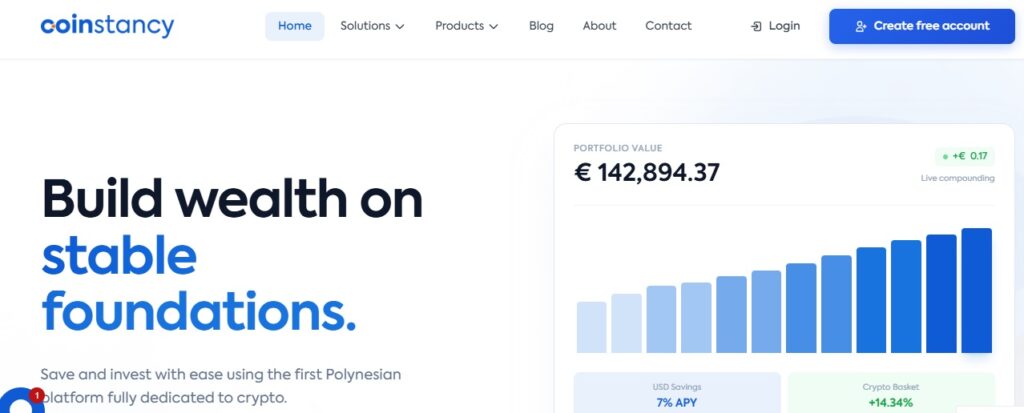 coinstancy.com webiste
